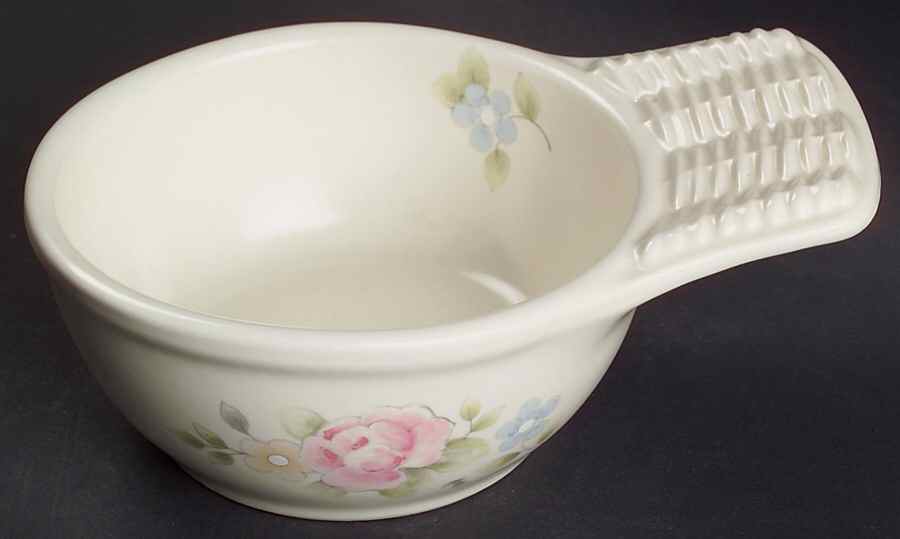 Tea Rose Handled Condiment Server by Pfaltzgraff-1