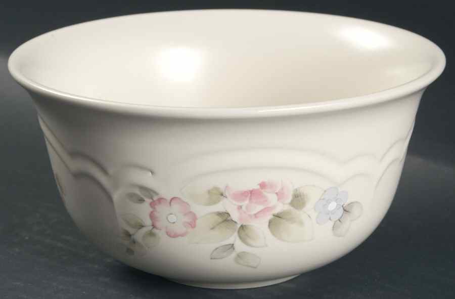 Tea Rose Deep Soup/Cereal Bowl by Pfaltzgraff-1