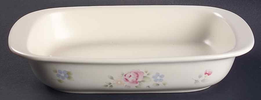 Tea Rose 11" Rectangular Baker by Pfaltzgraff-1