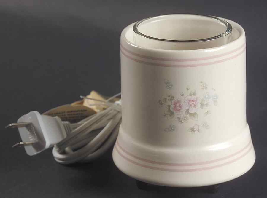 Tea Rose Electric Votive Warmer by Pfaltzgraff-1
