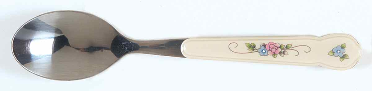 Tea Rose Teaspoon by Pfaltzgraff-1