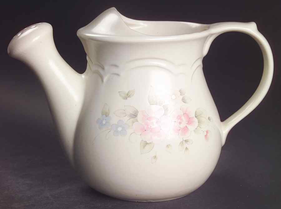 Tea Rose Water Can by Pfaltzgraff-1
