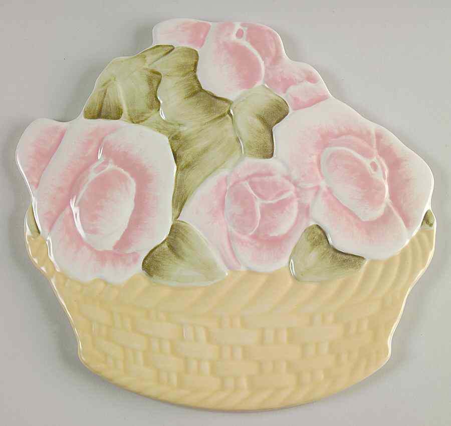 Tea Rose Trivet by Pfaltzgraff-1