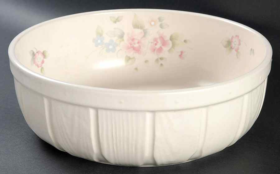 Tea Rose 9" Harvest Bowl by Pfaltzgraff-1