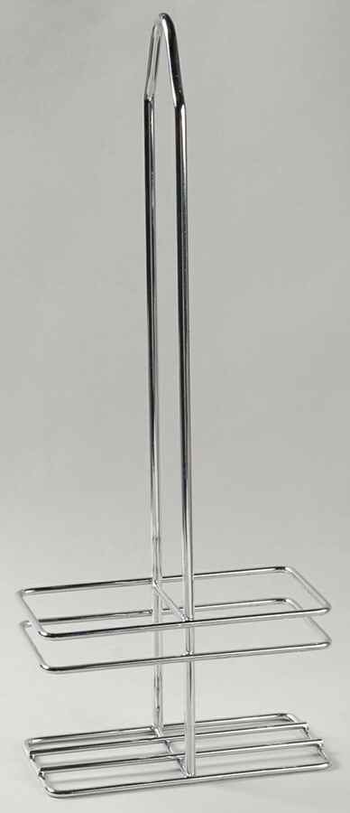 Tea Rose Metal Caddy for Oil Set by Pfaltzgraff-1