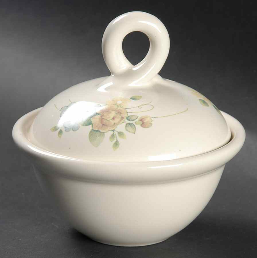 Tea Rose Microwave Egg Poacher & Lid by Pfaltzgraff-1