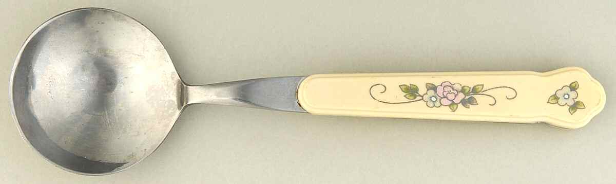 Tea Rose Gravy Ladle with Stainless Bowl by Pfaltzgraff-1
