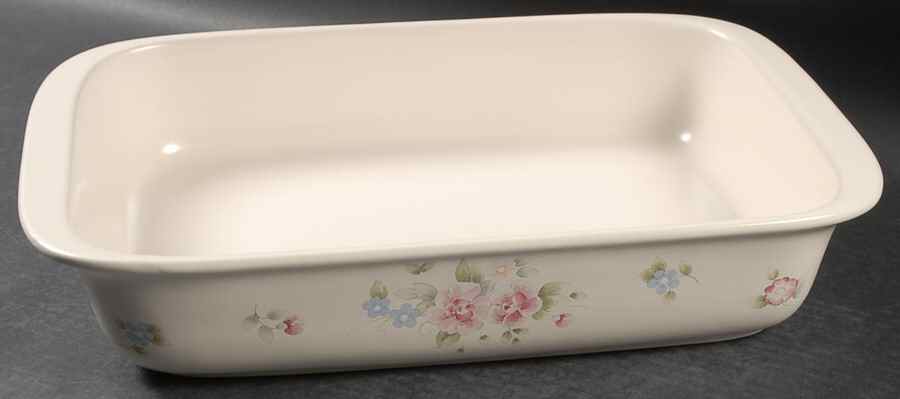 Tea Rose 15" Lasagna by Pfaltzgraff-1