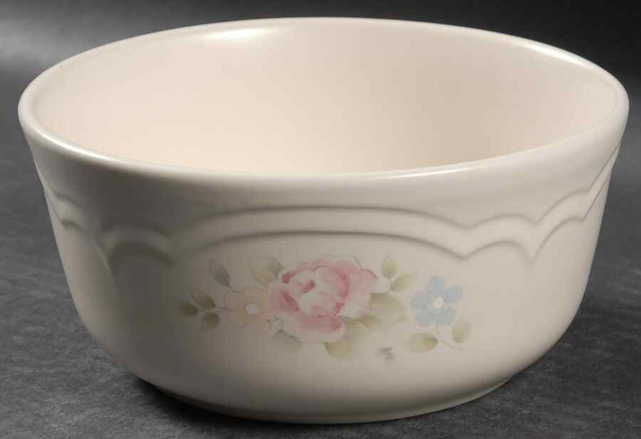 Tea Rose Deep Soup/Cereal Bowl by Pfaltzgraff-1