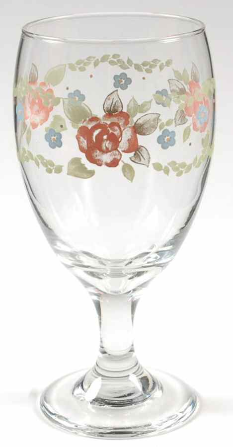 Tea Rose 14 Oz Glassware Iced Tea by Pfaltzgraff-1