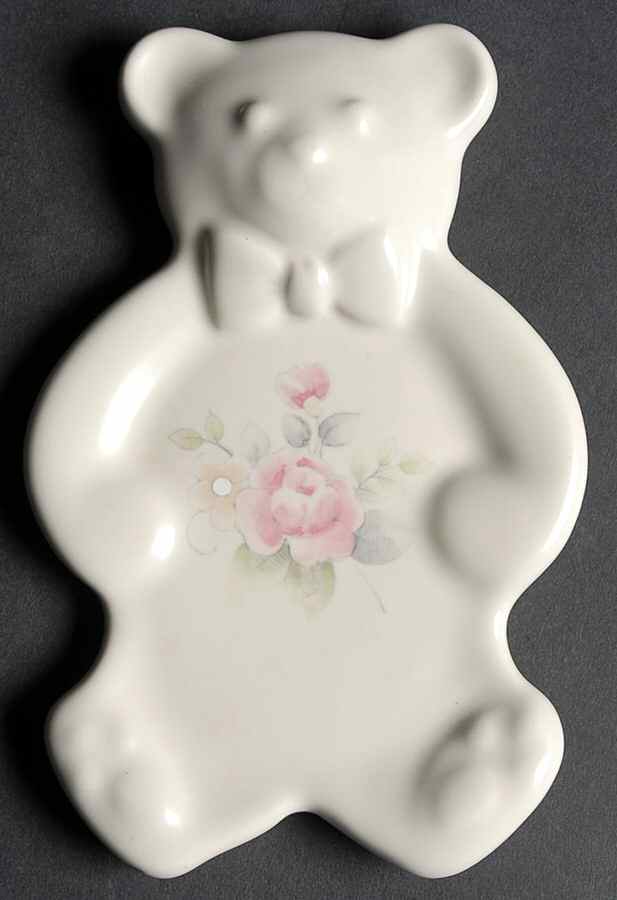 Tea Rose Teddy Spoon Holder by Pfaltzgraff-1