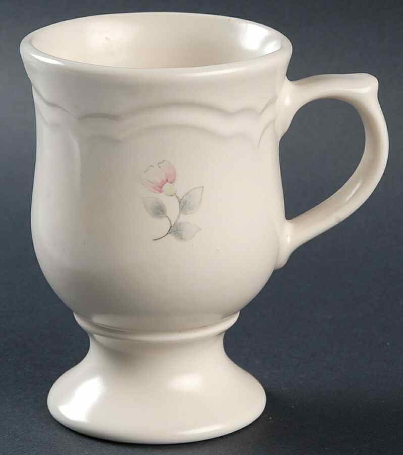 Tea Rose Pedestal Mug by Pfaltzgraff-1