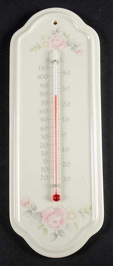 Tea Rose Thermometer by Pfaltzgraff-1