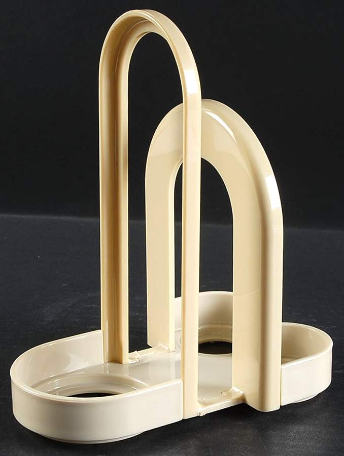 Tea Rose Plastic Napkin & Shaker Holder by Pfaltzgraff-1