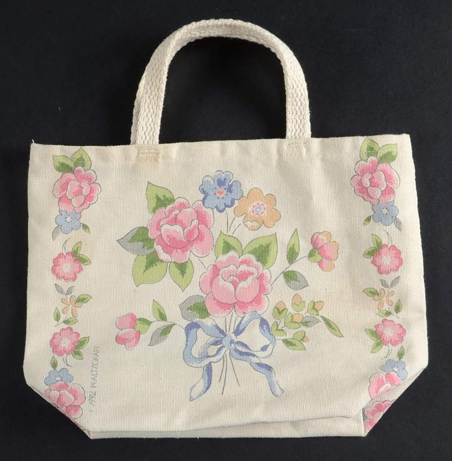 Tea Rose Cloth Child's Bag by Pfaltzgraff-1