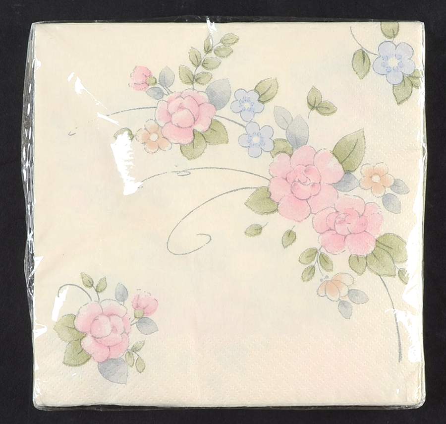 Tea Rose Package of Paper Luncheon Napkins by Pfaltzgraff-1