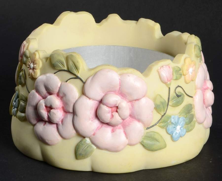 Tea Rose Candle Votive No Cup or Candle by Pfaltzgraff-1