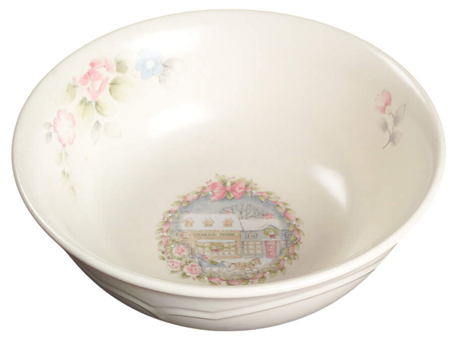 Tea Rose Holiday Super Soup/Cereal Bowl by Pfaltzgraff-1