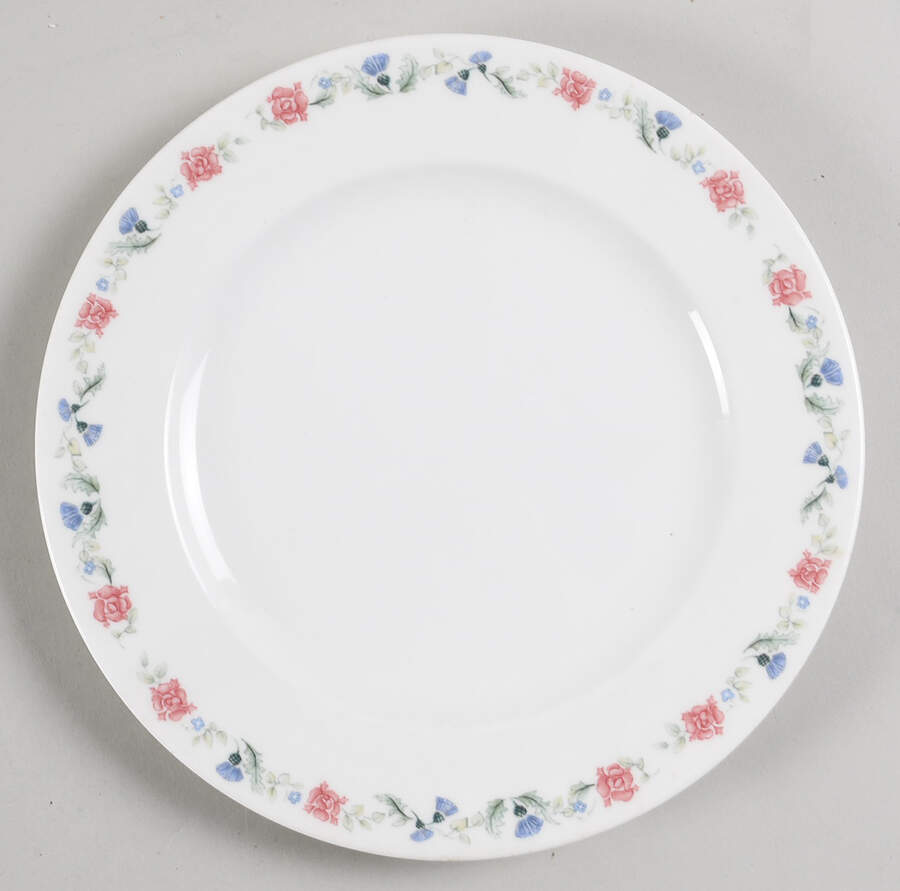 Thistle Rose Salad Plate by Pfaltzgraff-1