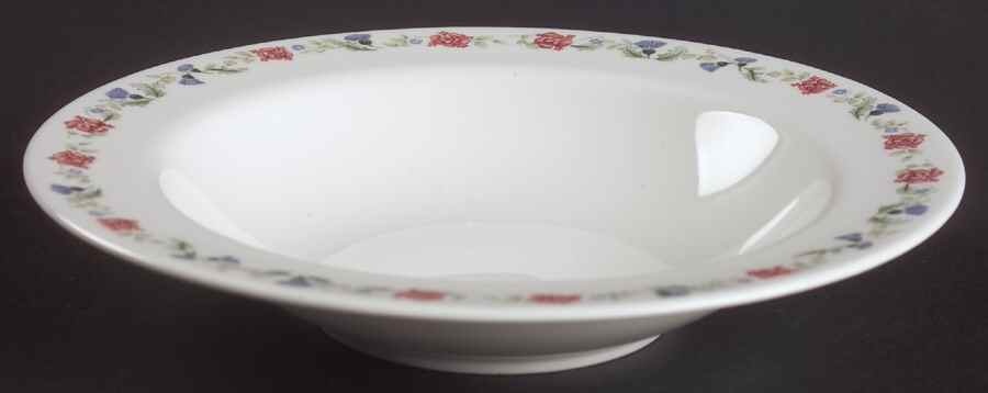 Thistle Rose Soup/Cereal Bowl by Pfaltzgraff-1