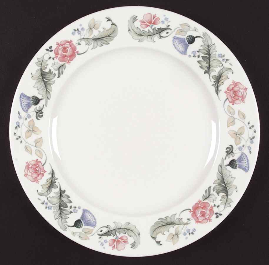 Thistle Rose Dinner Plate by Pfaltzgraff-1