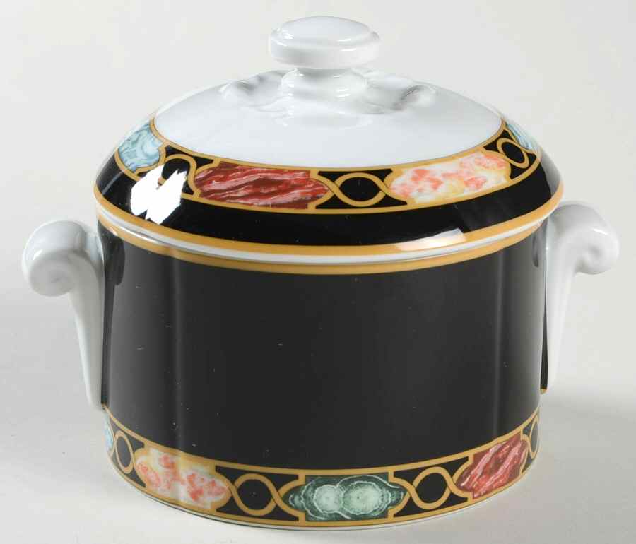 Treviso Sugar Bowl & Lid by Pfaltzgraff-1