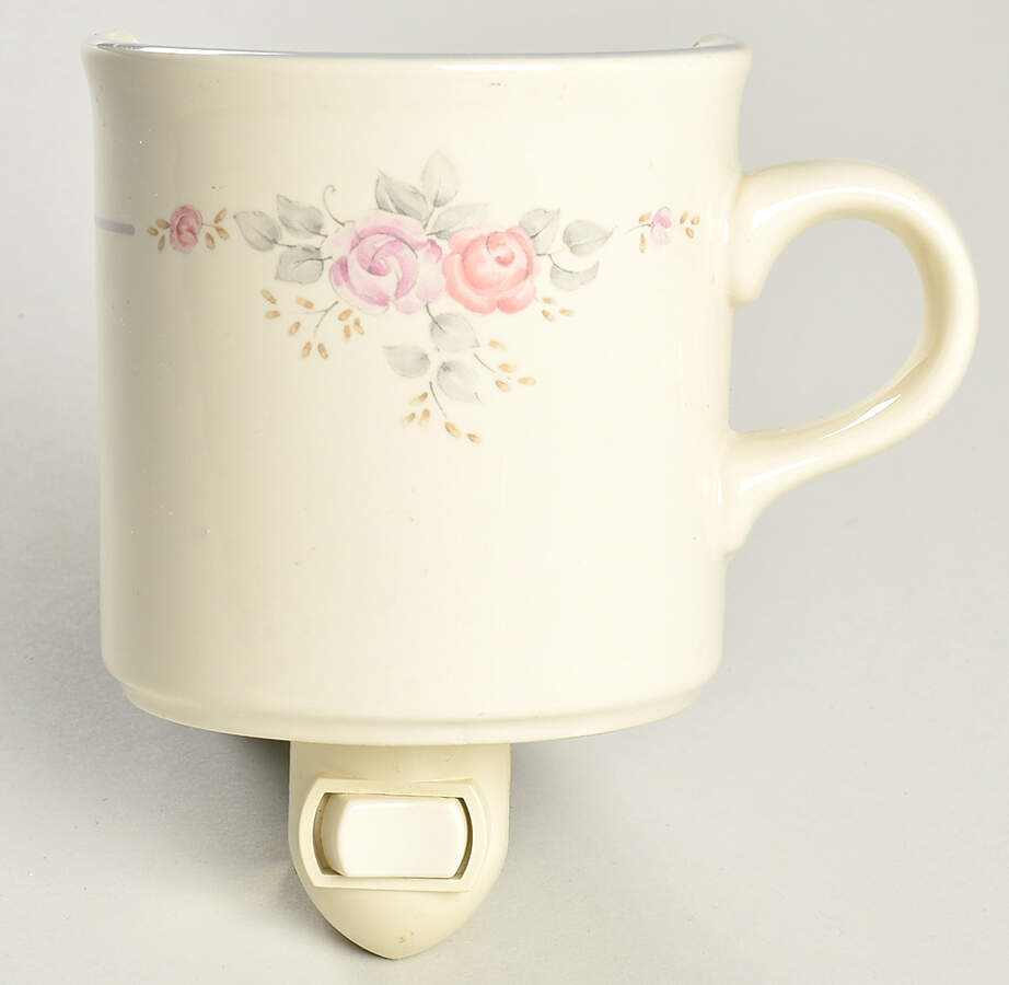 Trousseau 1 5/8" + cup (H) Night Light/Cup HC by Pfaltzgraff-1