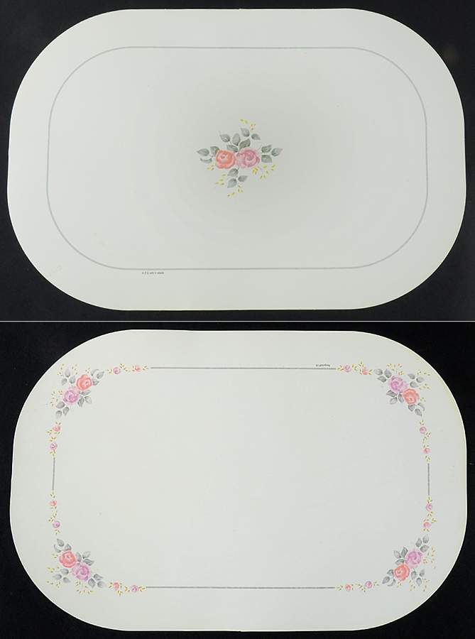 Trousseau Reversible Vinyl Placemat by Pfaltzgraff-1