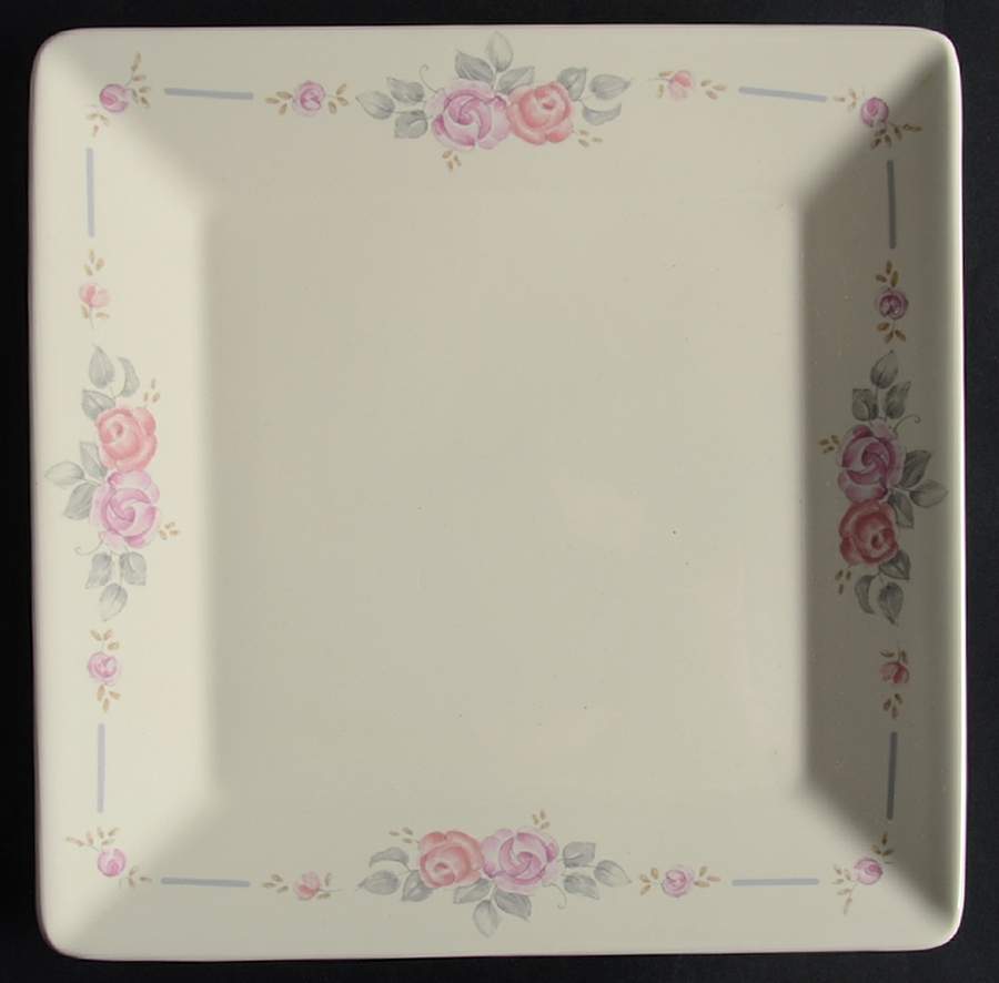 Trousseau 8" Square Buffet Plate by Pfaltzgraff-1