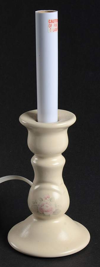 Trousseau Electric Lamp No Shade by Pfaltzgraff-1