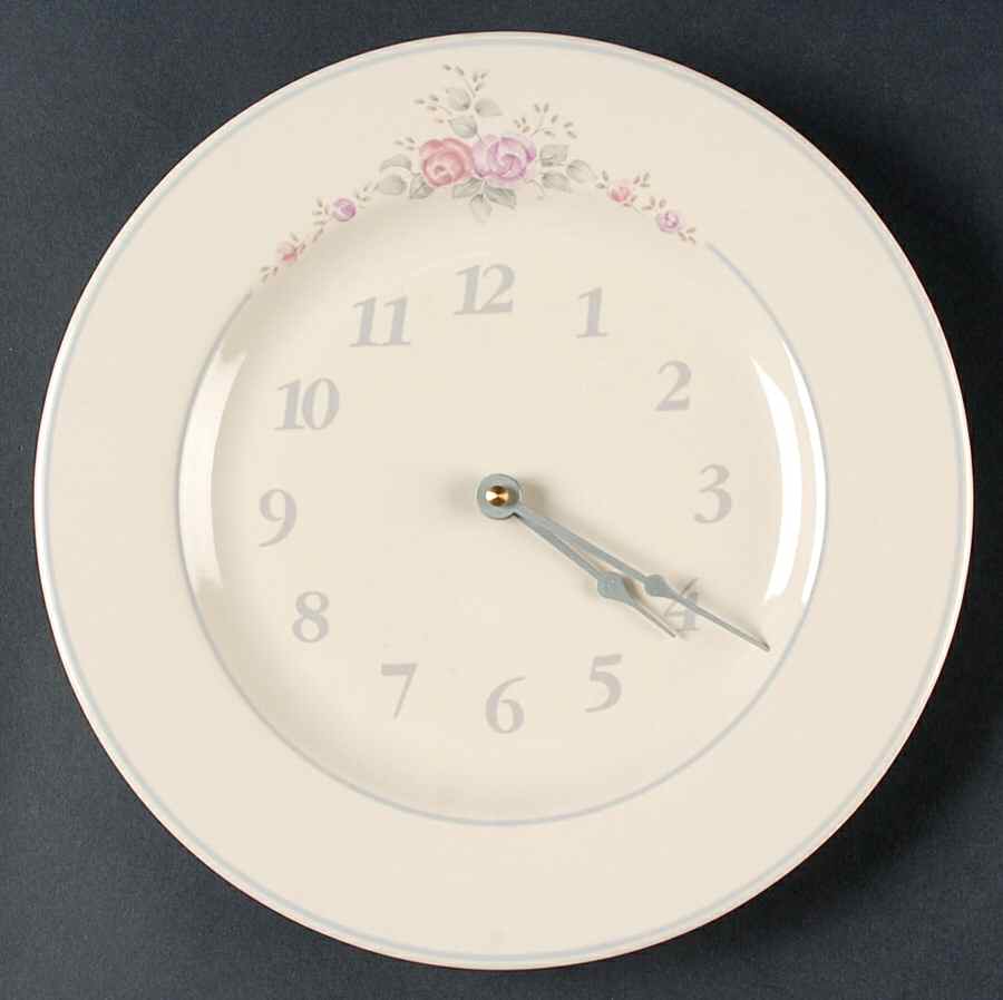 Trousseau Clock Plate by Pfaltzgraff-1