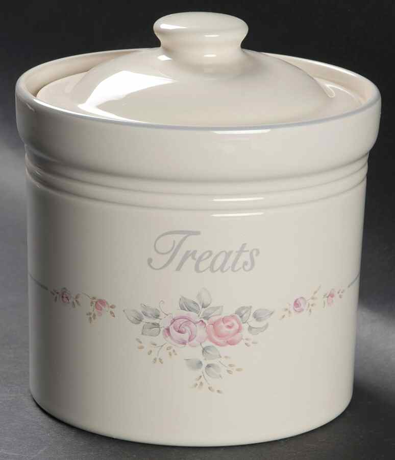 Trousseau Treat Jar & Lid by Pfaltzgraff-1