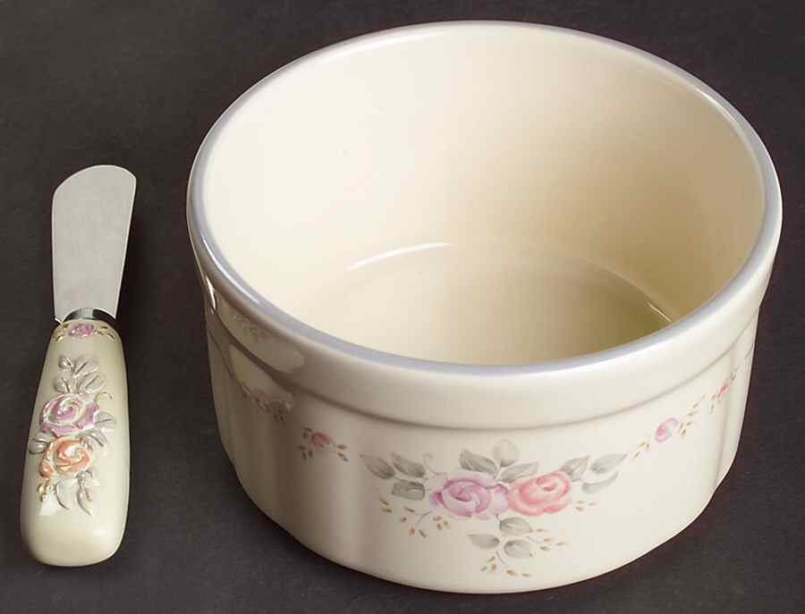 Trousseau Dip Bowl & Spreader Set by Pfaltzgraff-1