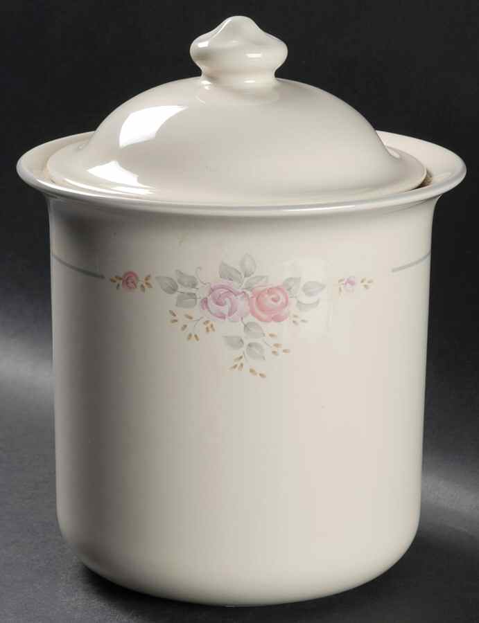 Trousseau Medium Canister & Lid by Pfaltzgraff-1