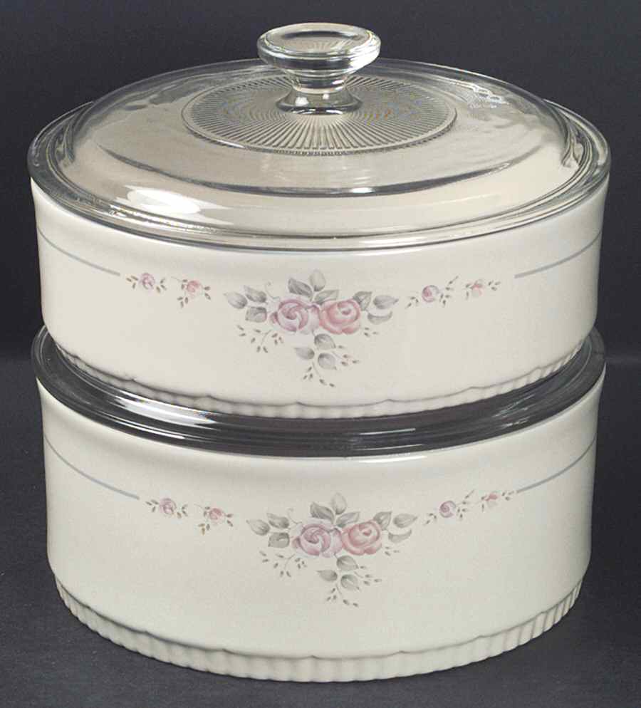 Trousseau 4-Piece Bakeware Set (2 Bakers with Lids) by Pfaltzgraff-1