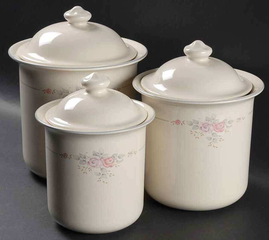 Trousseau (3 Piece) Canister Set (Box Set) by Pfaltzgraff-1
