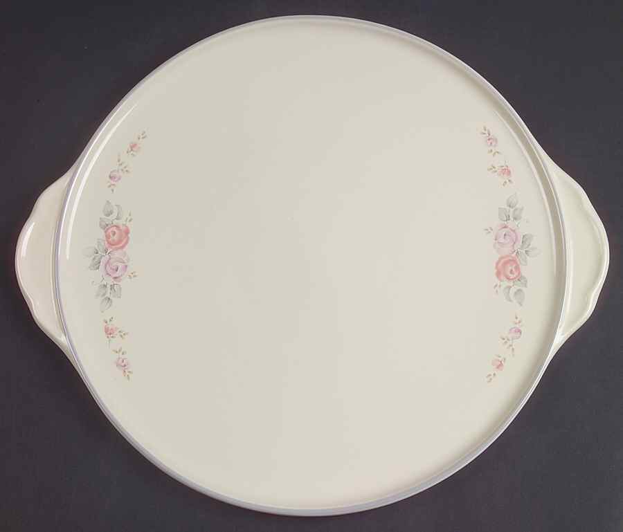 Trousseau Handled Cake Plate by Pfaltzgraff-1