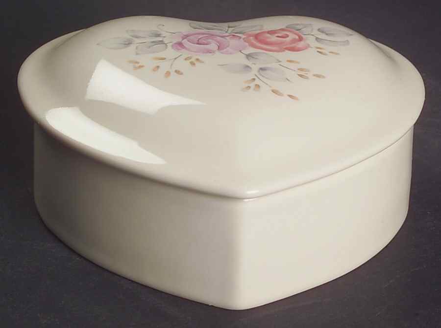 Trousseau Heart Shape Box & Lid by Pfaltzgraff-1