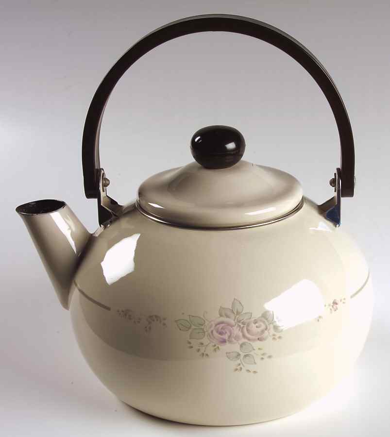 Trousseau Metal Kettle & Lid by Pfaltzgraff-1