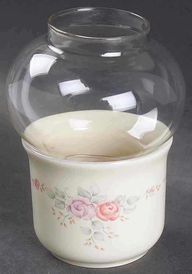Trousseau Mini Lite Votive with Glass Globe by Pfaltzgraff-1