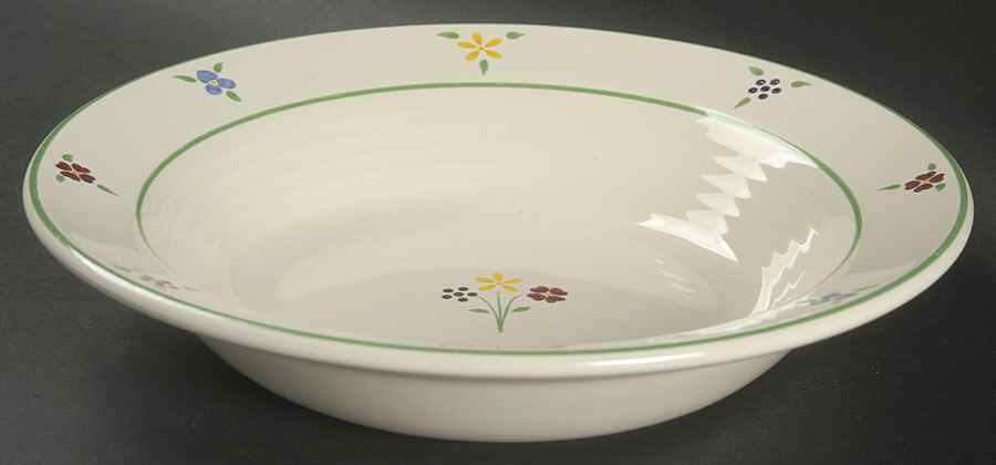 Vickie Hanson Rim Soup Bowl by Pfaltzgraff-1
