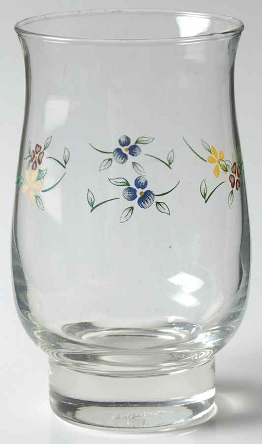 Vickie Hanson Glassware Tall Tumbler by Pfaltzgraff-1