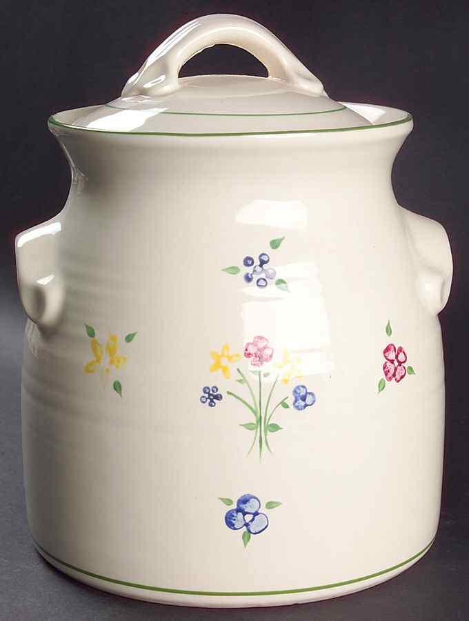 Vickie Hanson Cookie Jar & Lid by Pfaltzgraff-1