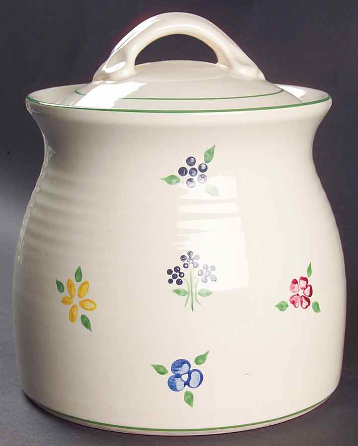 Vickie Hanson Medium Canister & Lid by Pfaltzgraff-1
