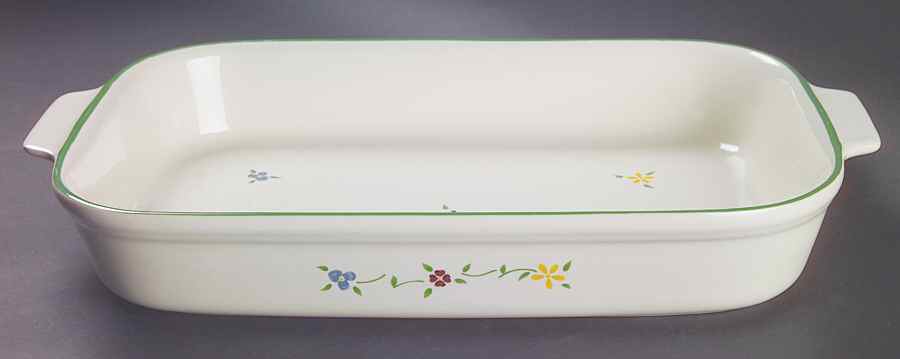 Vickie Hanson 14" Rectangular Baker by Pfaltzgraff-1
