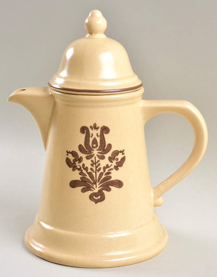 Village (Made in USA) Teapot & Lid by Pfaltzgraff-1