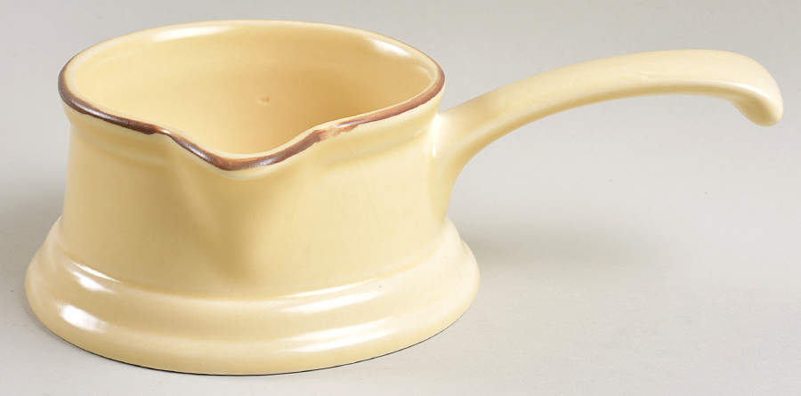 Village (Made in USA) Round Gravy Boat by Pfaltzgraff-1