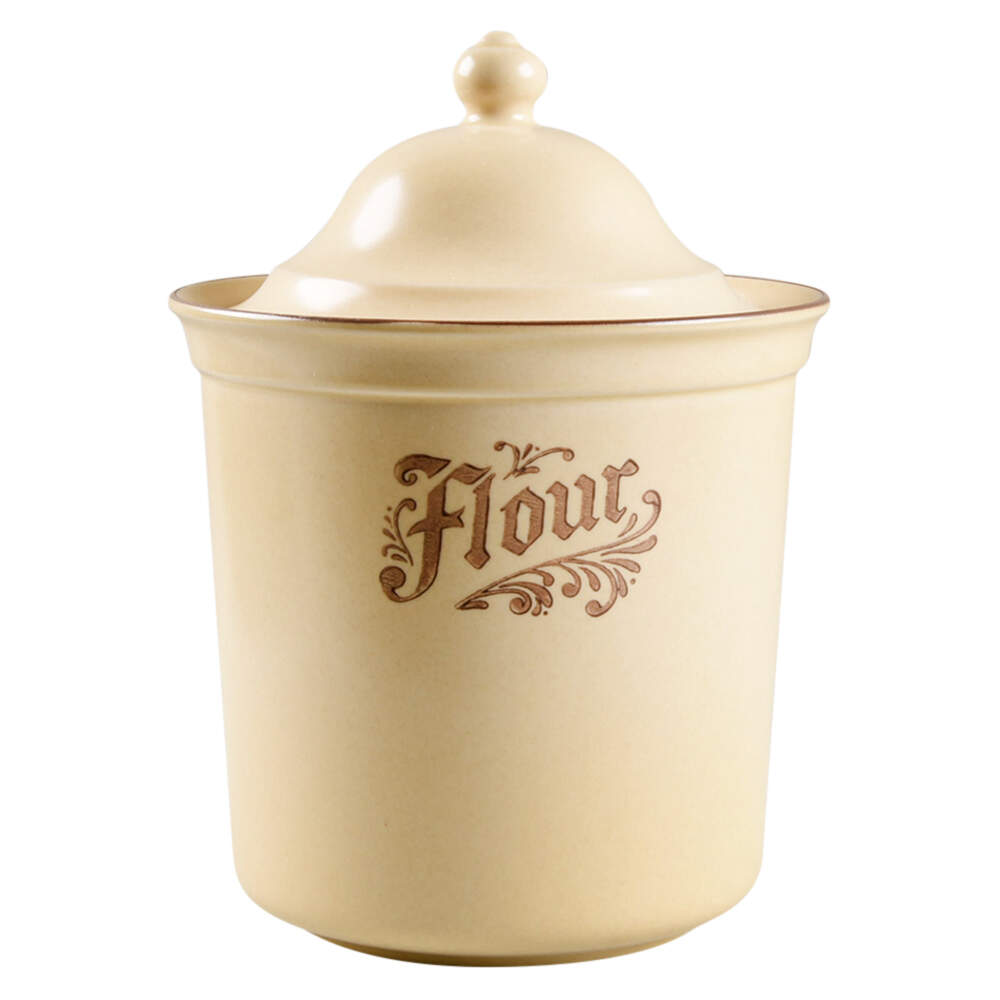Village (Made in USA) Flour Canister & Lid by Pfaltzgraff-1