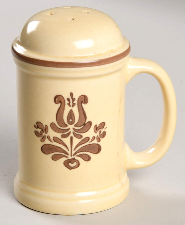 Village (Made in USA) Stove Top Salt Shaker by Pfaltzgraff-1
