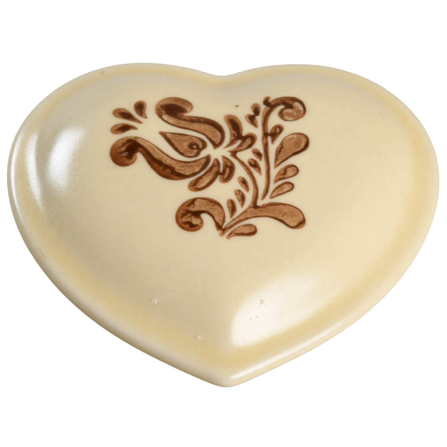 Village (Made in USA) Lid for Heart Shape Box by Pfaltzgraff-1